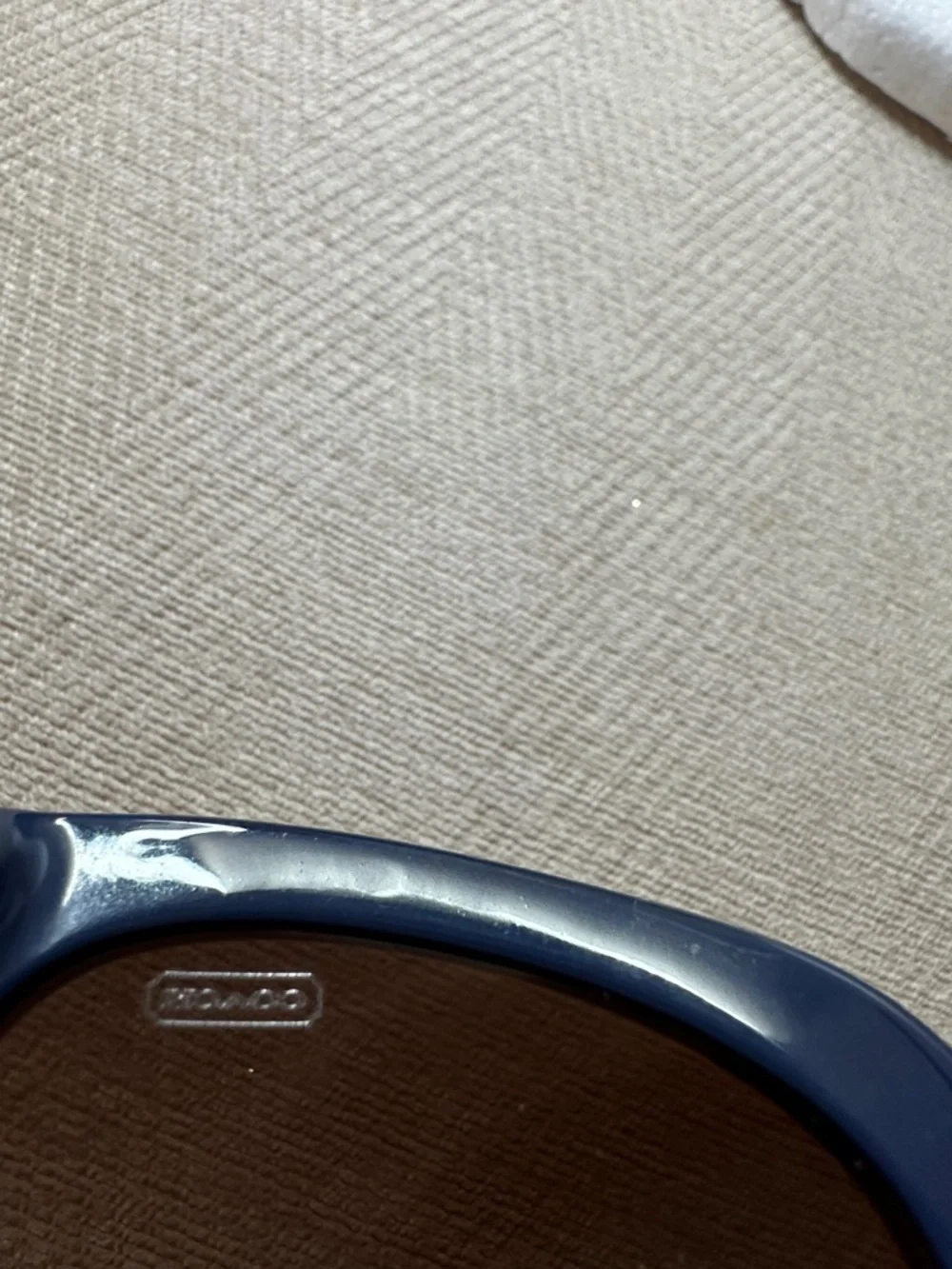 Coach Women's Orange-to-Brown Gradient Cat-Eye Sunglasses - Picture 12 of 12